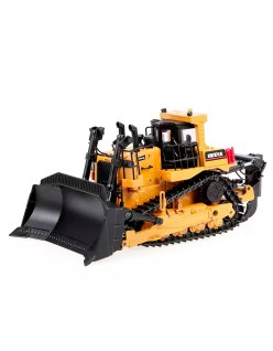 Huina 1700 1:50 Scale All-Metal Bulldozer Static | Big Bang Hobbies