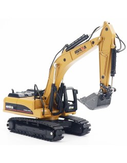 Huina 1710 1:50 Scale Metal Excavator Static | Big Bang Hobbies