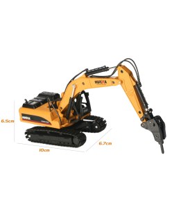 Huina 1711 1:50 Scale Alloy Crusher Static | Big Bang Hobbies