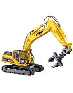 Excavadora de Juguete con Pinza Huina | Big Bang Hobbies