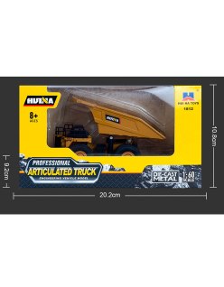Huina 1812 1:60 Scale Alloy Dumper Static | Big Bang Hobbies