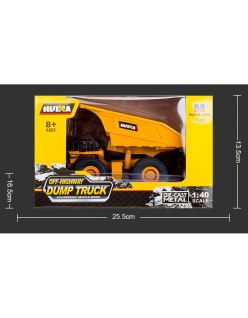 Huina 19121:40 Scale Alloy Dumper Static | Big Bang Hobbies