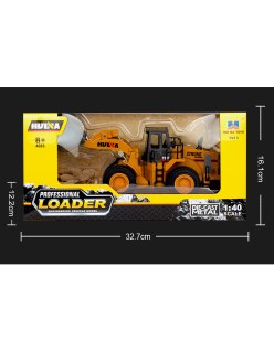 Bulldozer Juguete Huina Estática | Big Bang Hobbies