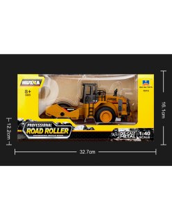 Huina 1915 1:40 Scale Alloy Road Roller Static | Big Bang Hobbies