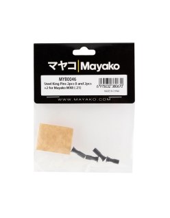 Jeu de King Pins Acier 2x0mm 2x2mm | Mayako MX8 | Big Bang Hobbies