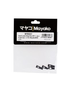 Jeu de broches inférieures King KPI-1 Acier 2x0mm 2x2mm | Mayako MX8 | Big Bang Hobbies