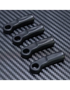 Mayako MX8 Plastic Upper Link Curved 4Pcs   | Big Bang Hobbies