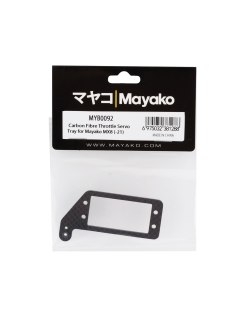 Plateau de servo de gaz/frein en fibre de carbone | Mayako MX8 | Big Bang Hobbies