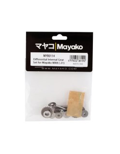 Jeu de pignons différentiels | Mayako MX8 | Big Bang Hobbies