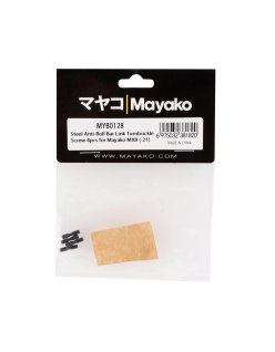 Mayako MX8 Steel Anti-Roll Bar Link Turnbuckle Screw 4Pcs  | Big Bang Hobbies