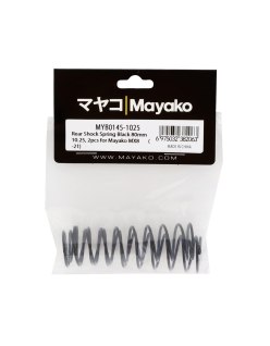 Mayako Rear Shock Spring (Black) (2) (10.25lb) (80mm)  | Big Bang Hobbies