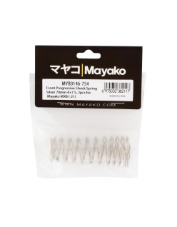 Ressorts progressifs d'amortisseur avant (4+7,5) (70mm) Mayako | Big Bang Hobbies