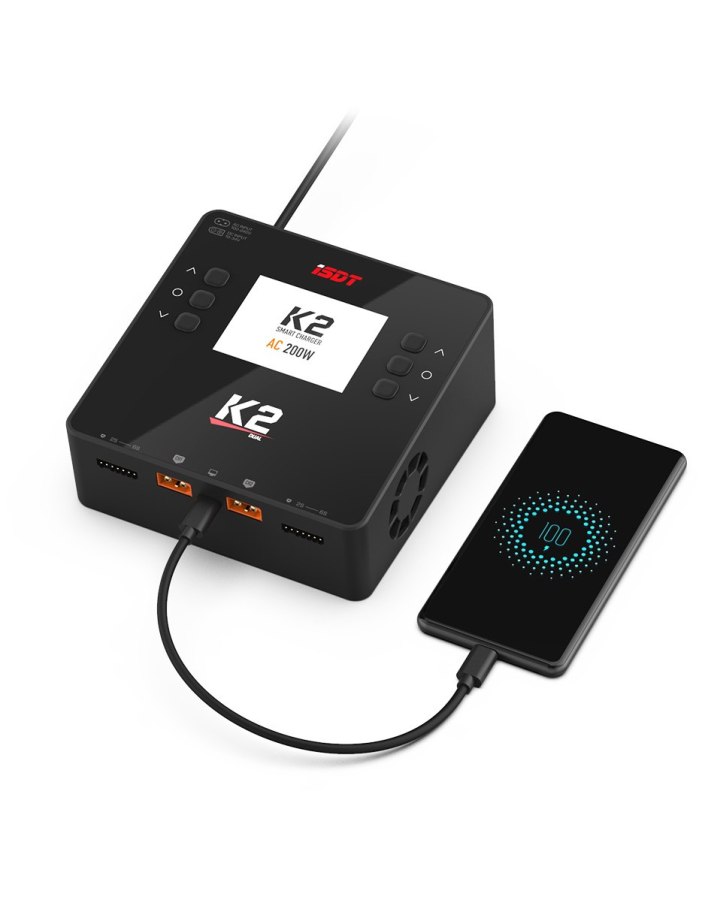 ISDT K2 12A double goutte à goutte 