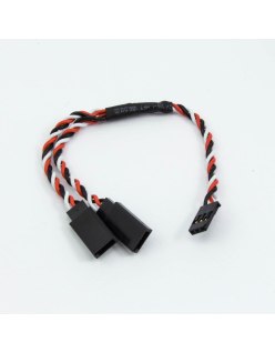 Futaba Twisted Y-Splitter Servo Lead | Big Bang Hobbies