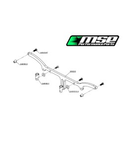 Support corporel MSE Mugen MRX6X | Big Bang Hobbies
