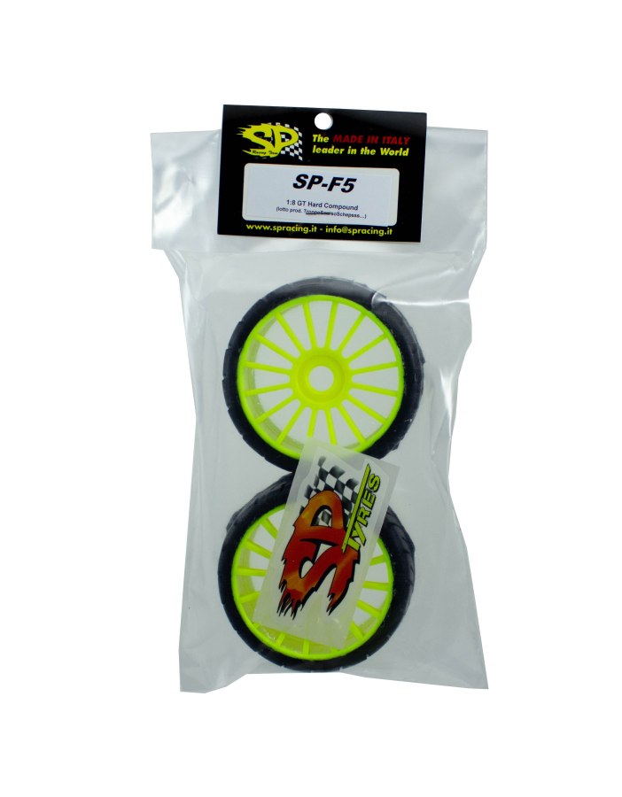 Ruedas SP Radial "F" 1/8GT Competición - Big Bang Hobbies