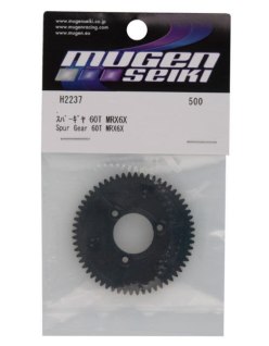 Corona Plástico 1ª 60T Mugen MRX6X 0.8mm