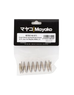 Mayako Front Shock Spring Set (Brown) | Big Bang Hobbies