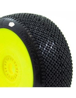 Procircuit Kamikaze Pre-Mounted Yellow Wheel | Big Bang Hobbies
