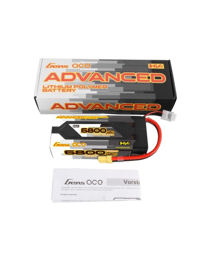 Gens ace Advanced 6800mAh 22.8V | Big Bang Hobbies