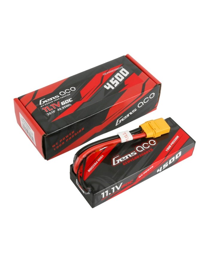 Gens ace 4500mAh 11.1V 60C | Big Bang Hobbies
