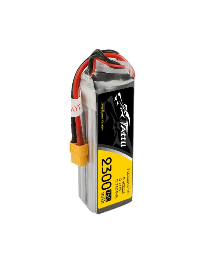 Tattu 2300mAh 14.8v 75C | Big Bang Hobbies