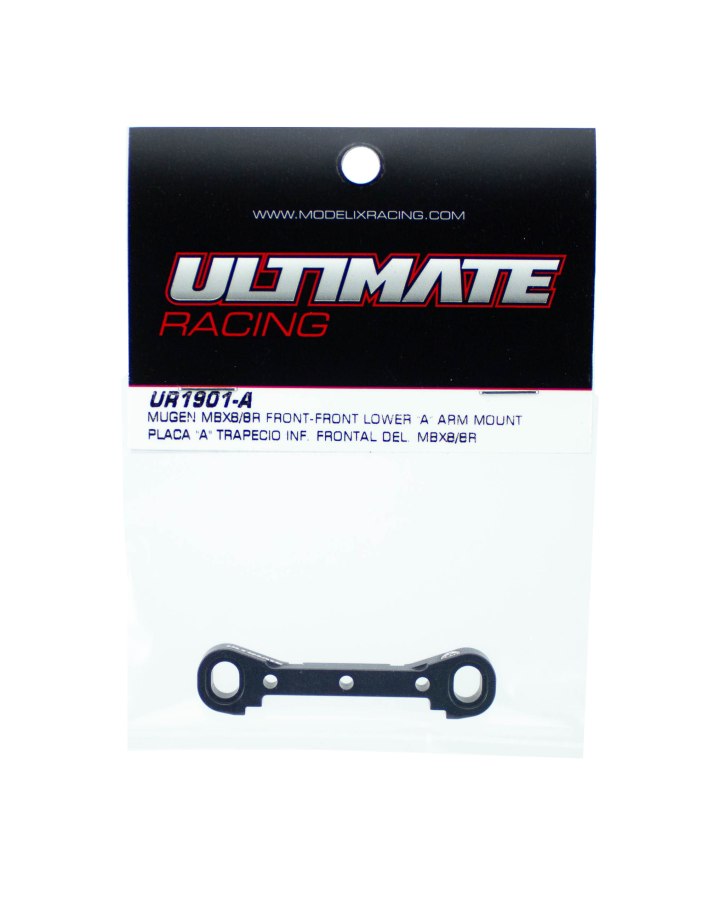 Ultimate MBX8R Alu. Front Lower Arm Mount | Big Bang Hobbies