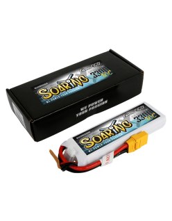 Gens Ace Soaring 3300mAh 11.1V 30C (XT90) Lipo Battery Pack