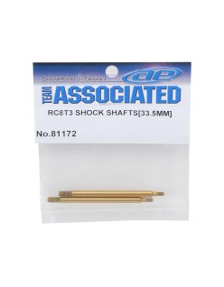 Vástagos Delanteros 33.5mm TiN RC8B | Big Bang Hobbies