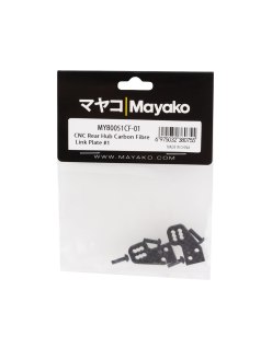 Plaque de carbone arrière longue Mayako MX8 | Big Bang Hobbies