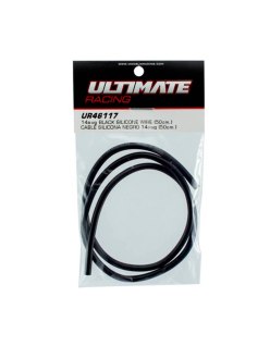 Ultimate Racing 14AWG Black Silicone Wire (50cm) | Big Bang Hobbies