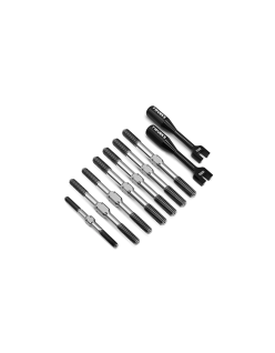 Ensemble de bretelles Mayako MX8 en titane | Big Bang Hobbies