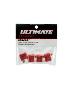 Ultimate Racing Dean Female Plug (4Pcs) | Big Bang Hobbies