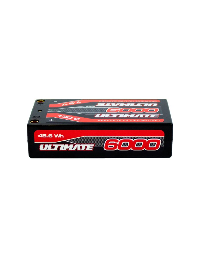 Ultimate 6000mAh Shorty 7.6v 130C Graphene (LiPo)