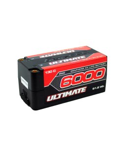 Ultimate 6000mAh Shorty 15.2v 130c Battery | Big Bang Hobbies