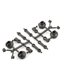Plastiques d'amortisseur RC8B4 associés | Big Bang Hobbies