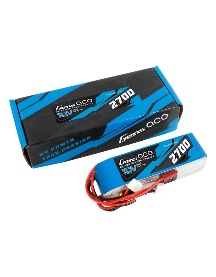 Batería LiPo Gens Ace 11.1v 2700mAh - Big Bang Hobbies