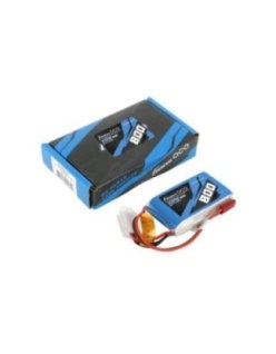 Gens Ace 800mAh 7.4v 45C (JST) (LiPo) - Big Bang Hobbies
