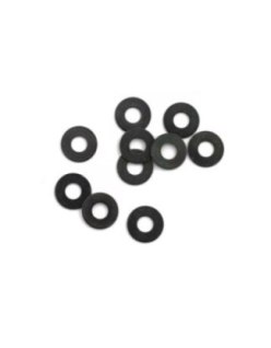 Rondelles en acier 3x8x0.5 OW (10) Mugen - Big Bang Hobbies