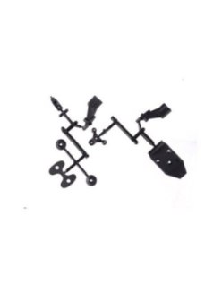 Set Spoiler Bracket + Bumper Mugen MSB1 - Big Bang Hobbies