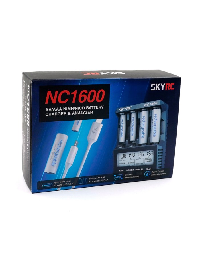 Chargeur de batterie Skyrc NC1600 - Big Bang Hobbies