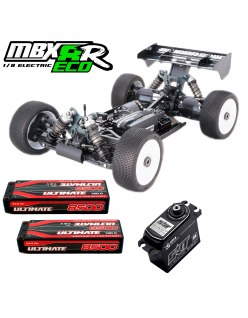 Mugen MBX8r ECO plus batteries et SRT Combo