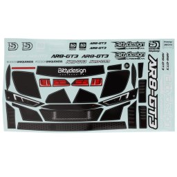 Carrocería Bittydesign AR8-GT3 1:8 GT - Big Bang Hobbies