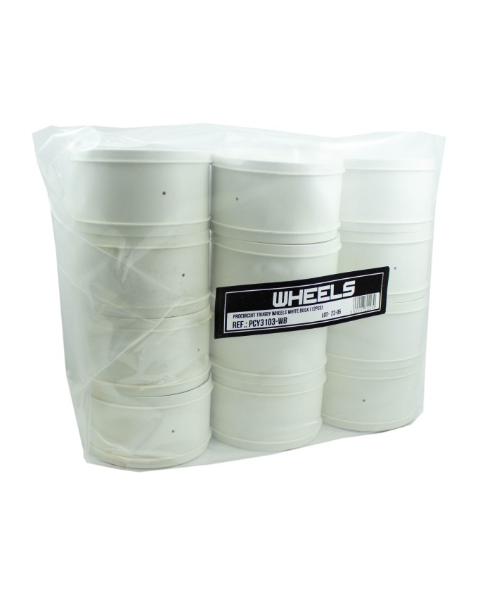 Ultimate Racing 1/8 Truggy Wheels (white) - Big Bang Hobbies