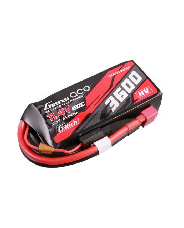 Gens Ace G-Tech 3600mAh 11.1v - Big Bang Hobbies