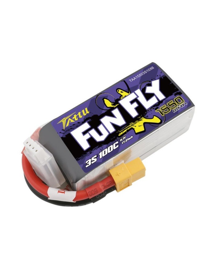 Tattu Funfly Series 1550mAh 11.1v - Big Bang Hobbies