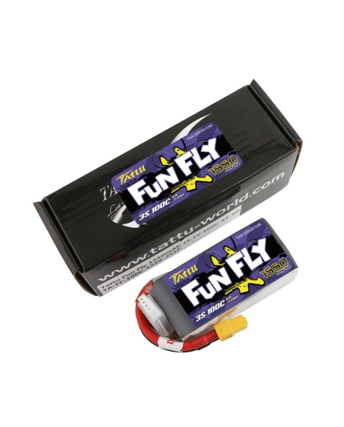 Tattu Funfly Series 1550mAh 11.1v - Big Bang Hobbies