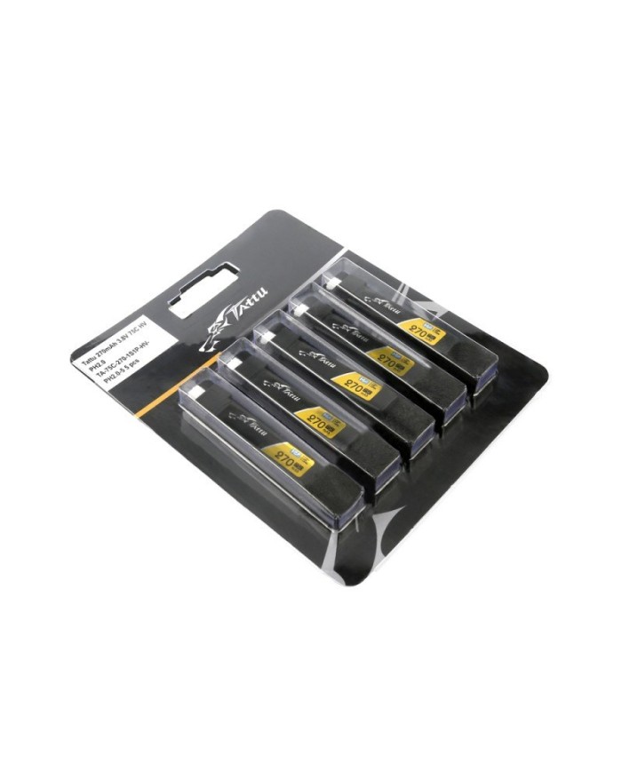 Pack 5u Tattu 270mAh 3.8v - Big Bang Hobbies