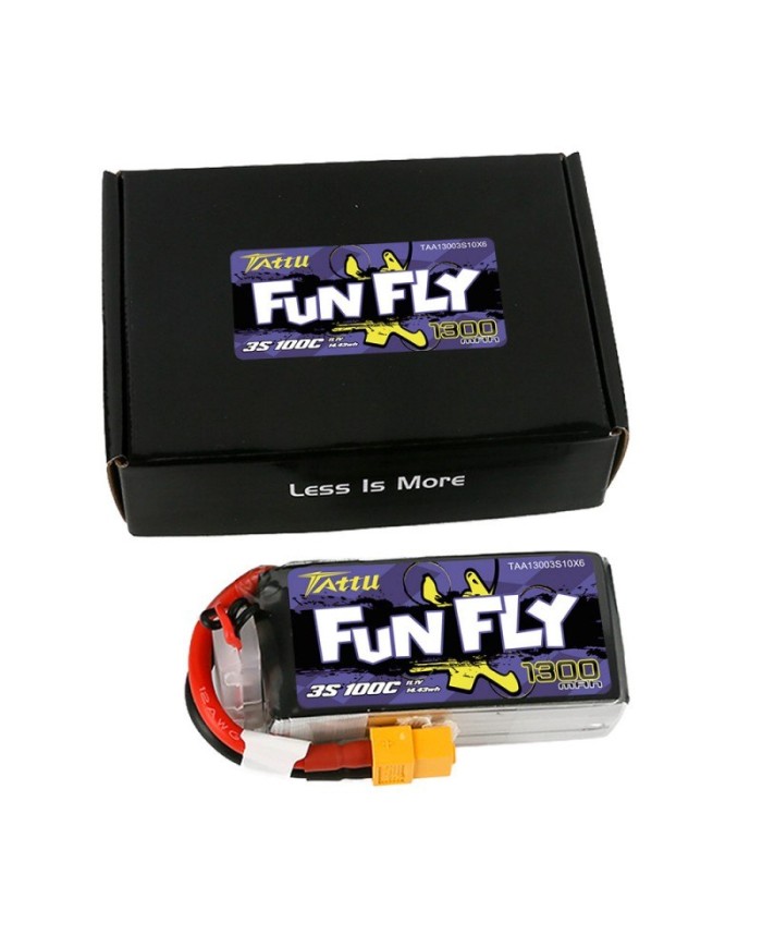 Tattu Funfly Series 1300mAh 11.1v - Big Bang Hobbies