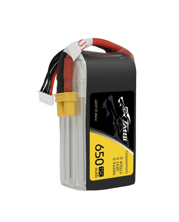 Tattu 650mAh 14.8v 75C - Big Bang Hobbies